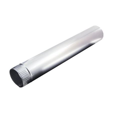 Deflecto DP244 4" x 24" Aluminum Pipe